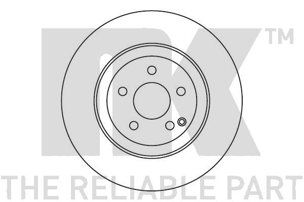 NF PARTS Тормозной диск 203361NF